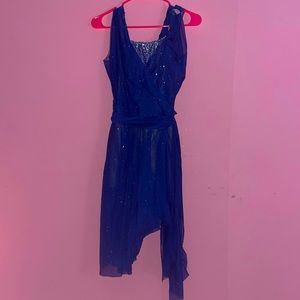 Revolution blue dance (dress) costume